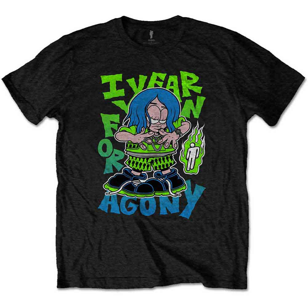 Billie Eilish - tshirt - Kids - 3-4 Years - Short Sleeves