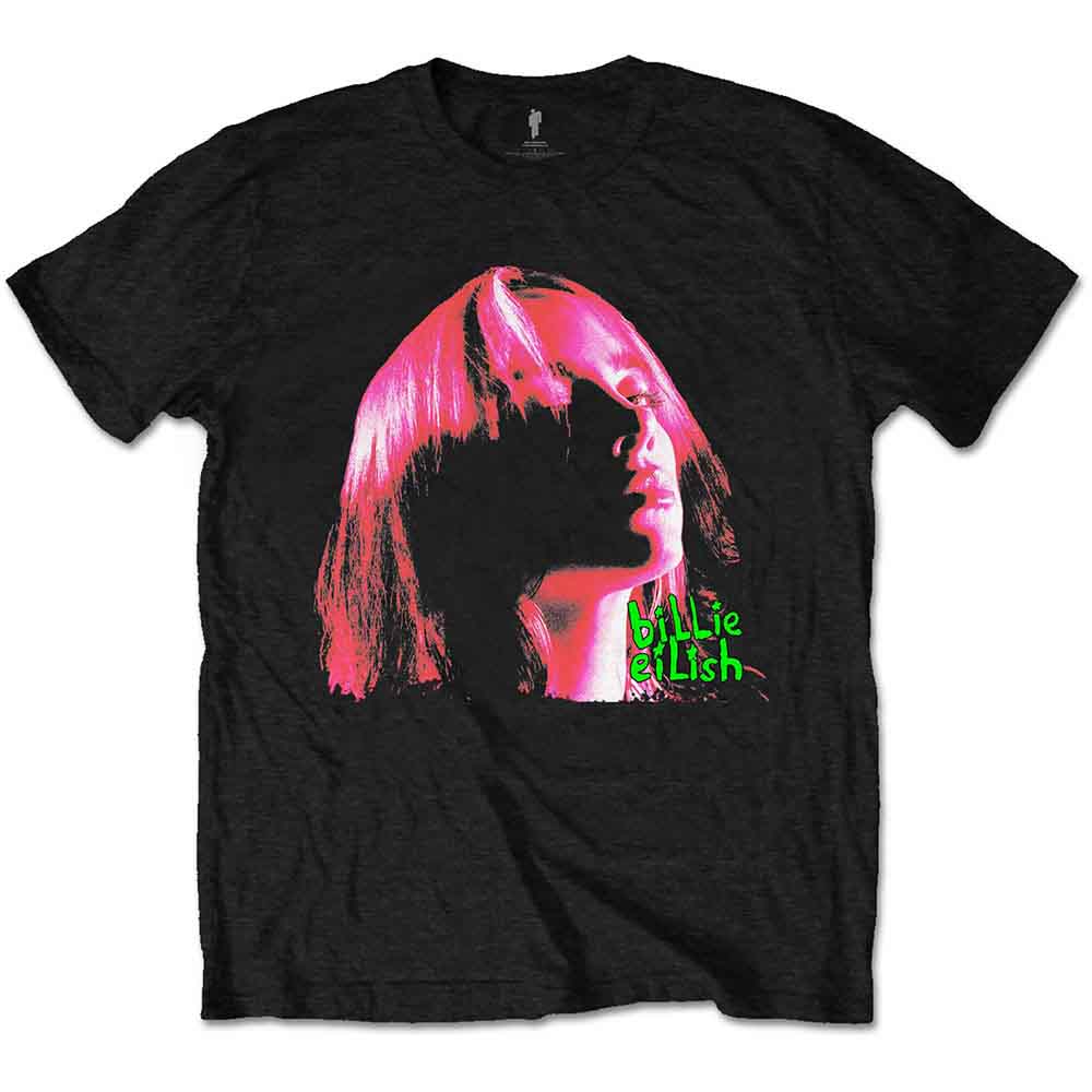 Billie Eilish - tshirt - Unisex - Short Sleeves - 2X-Large