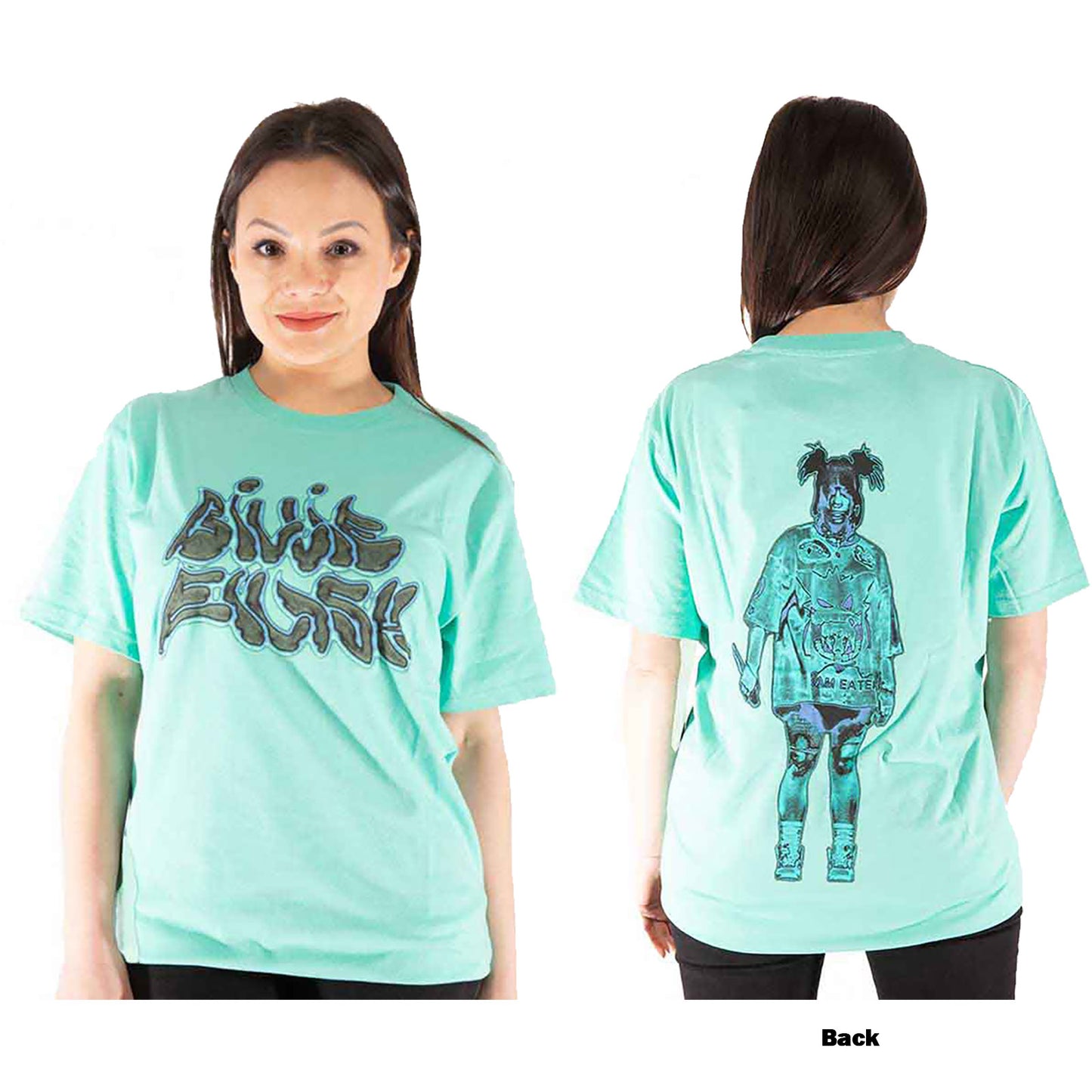 Billie Eilish - tshirt - Unisex - Short Sleeves - XX-Large