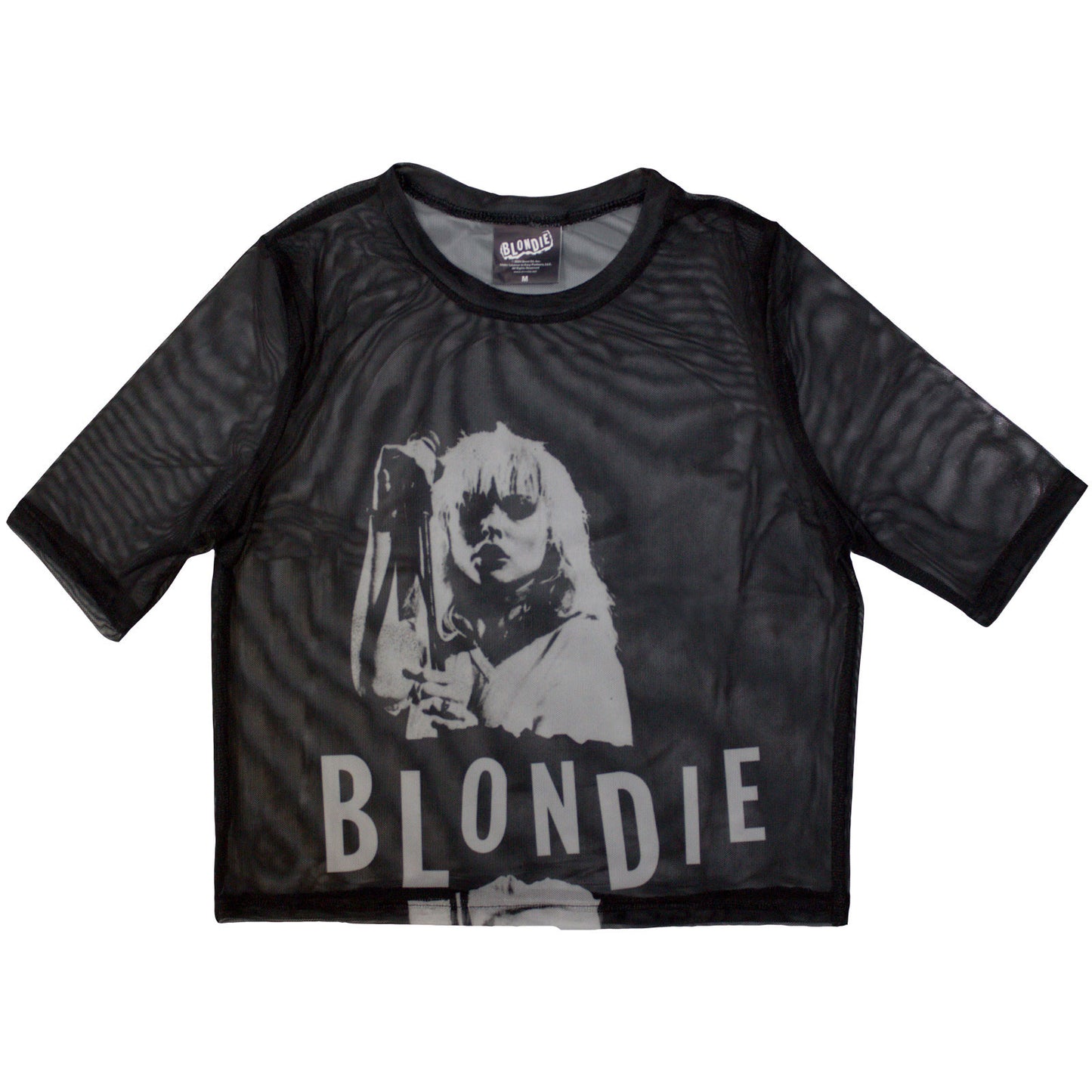 Blondie - tshirt - Ladies - Short Sleeves - Mic Stand - X-Small