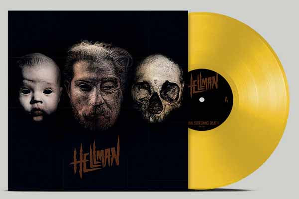 HELLMAN - BORN, SUFFERING, DEATH (TRANSPARENT YELLOW VINYL) - Vinyl Re