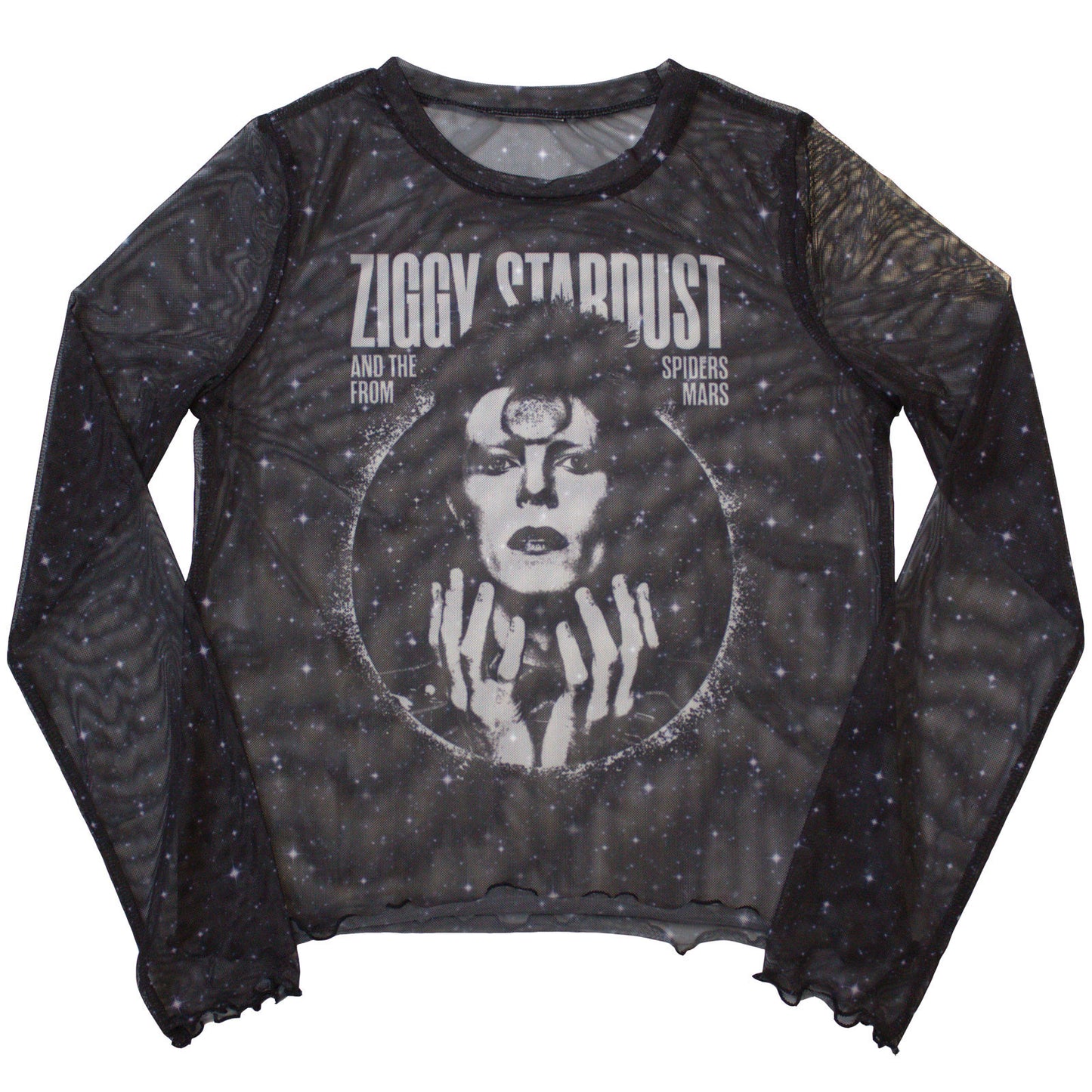 David Bowie - tshirt - Ladies - Ziggy v1 - Large