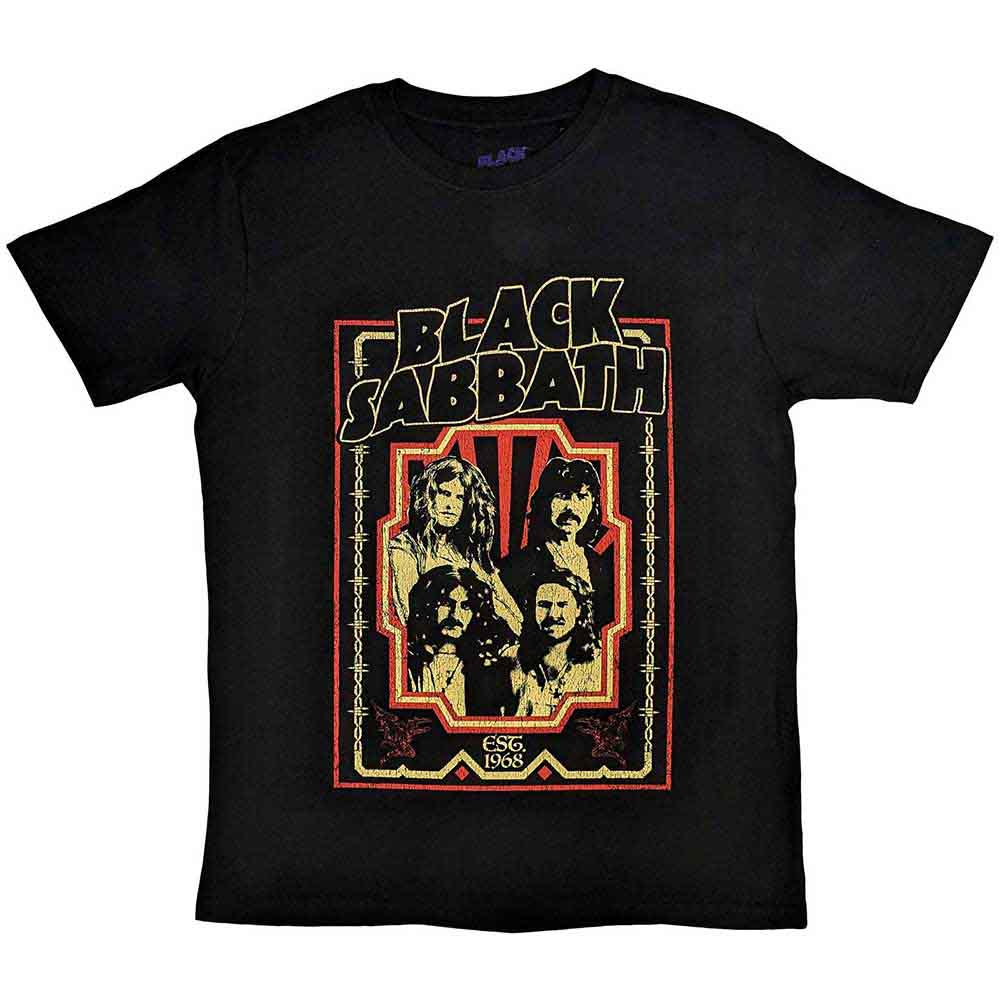 Black Sabbath - tshirt - Unisex - Short Sleeves - X-Large