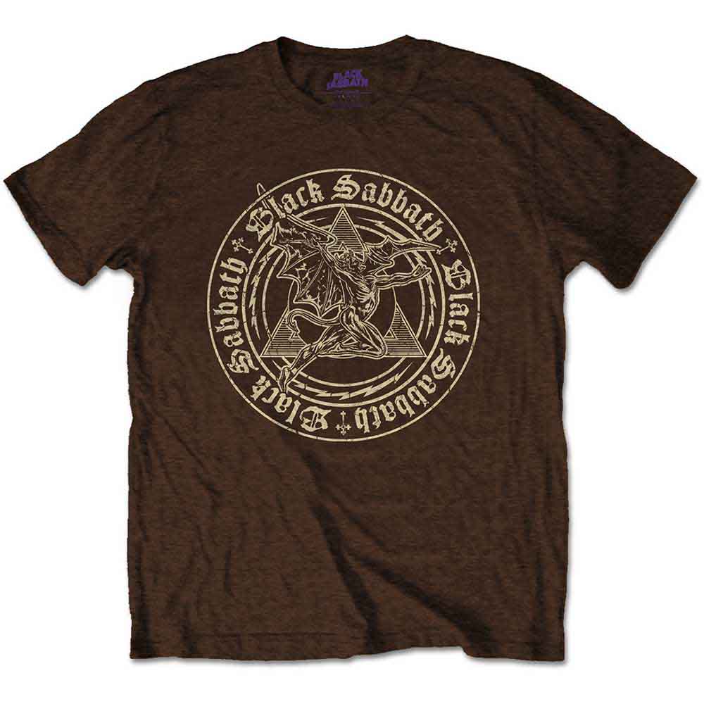 Black Sabbath - tshirt - Unisex - Short Sleeves - Large