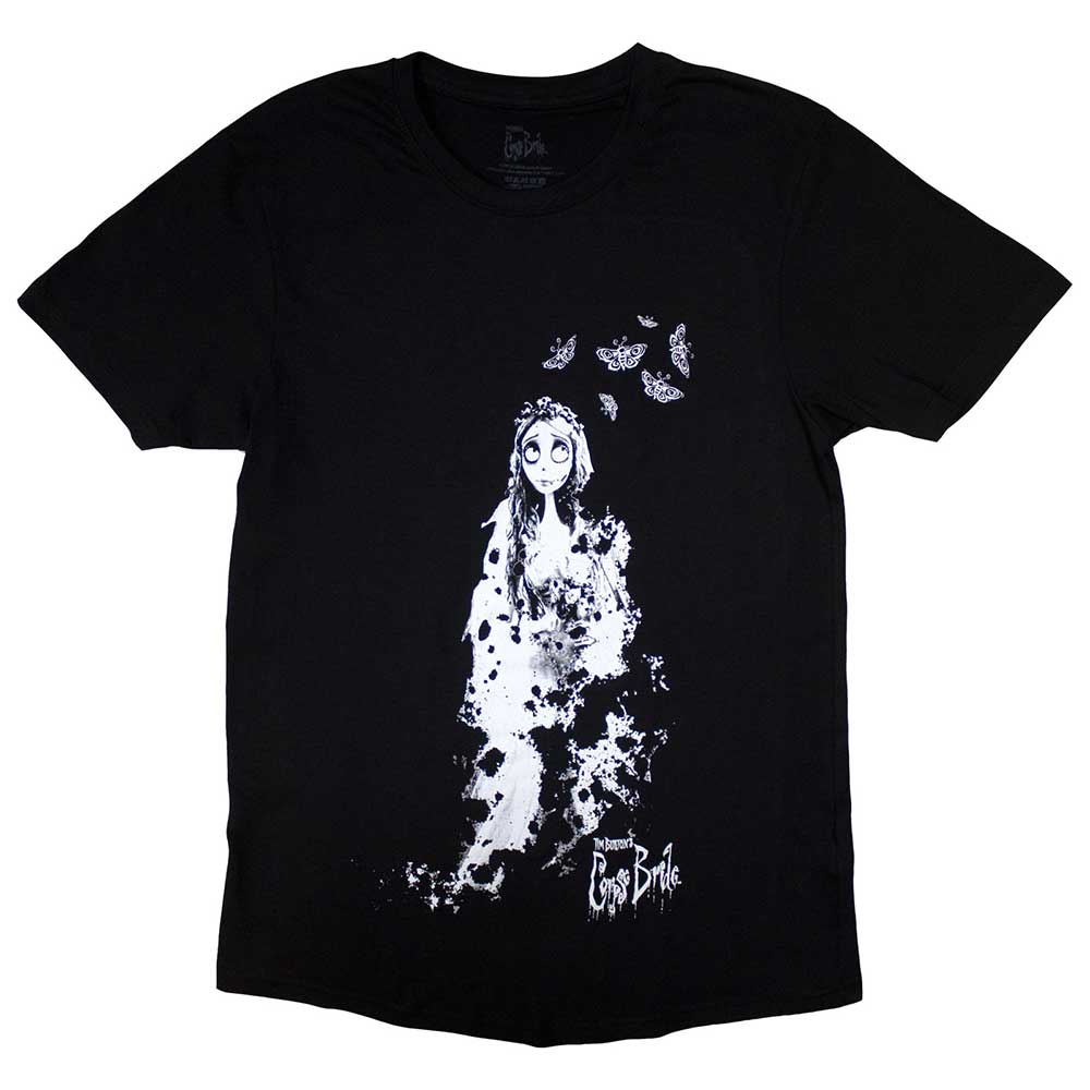 Corpse Bride - tshirt - Unisex - Short Sleeves - Butterflies - Medium
