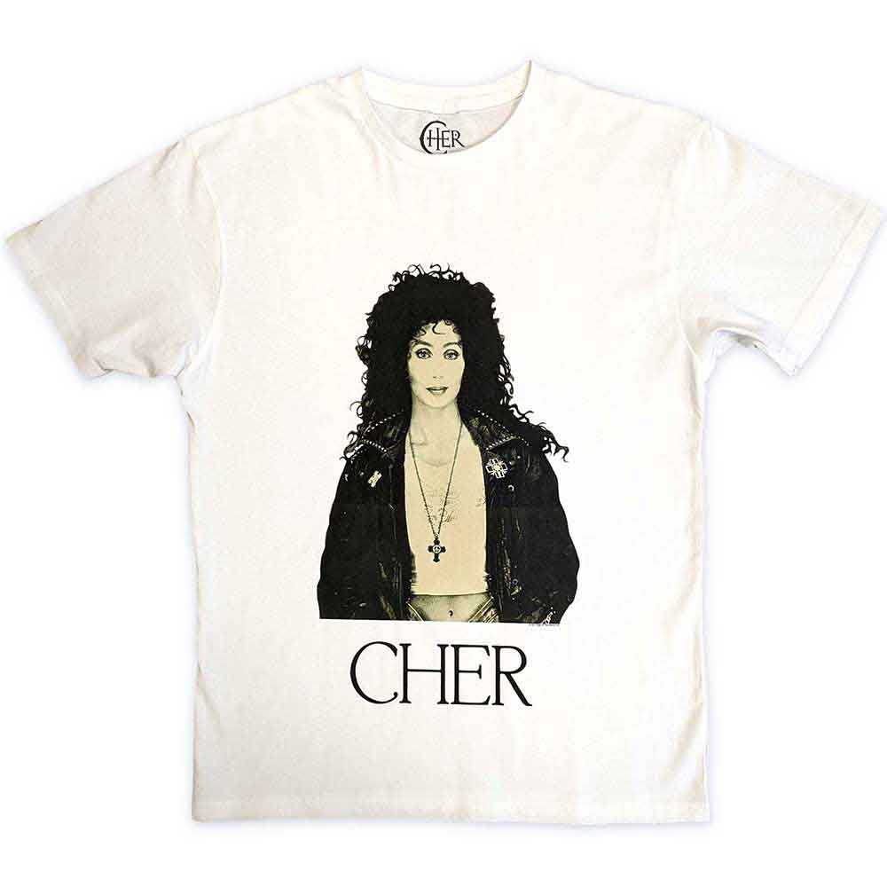Cher - tshirt - Unisex - Short Sleeves - Large