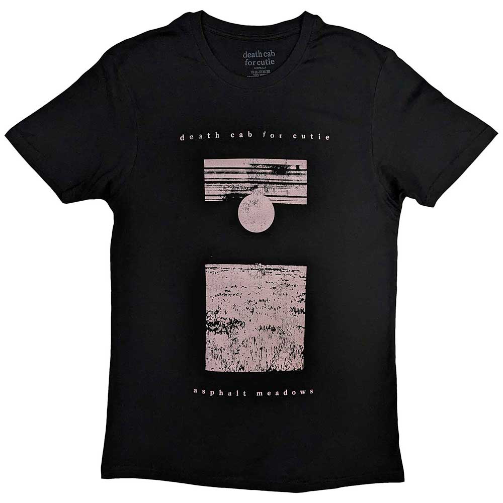 Death Cab for Cutie - tshirt - Unisex - Short Sleeves - Meadow - Large