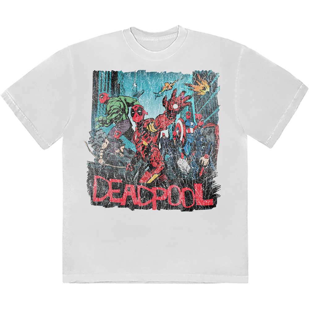 Comics - tshirt - Unisex - T-Shirts - Medium - Short Sleeves - Deadpoo