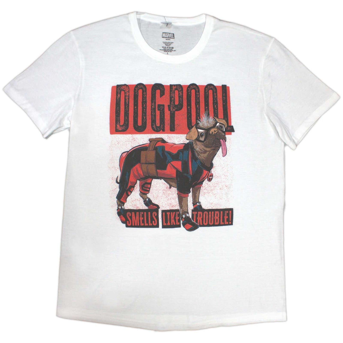 Comics - tshirt - Unisex - Short Sleeves - Deadpool Dogpool - XX-Large