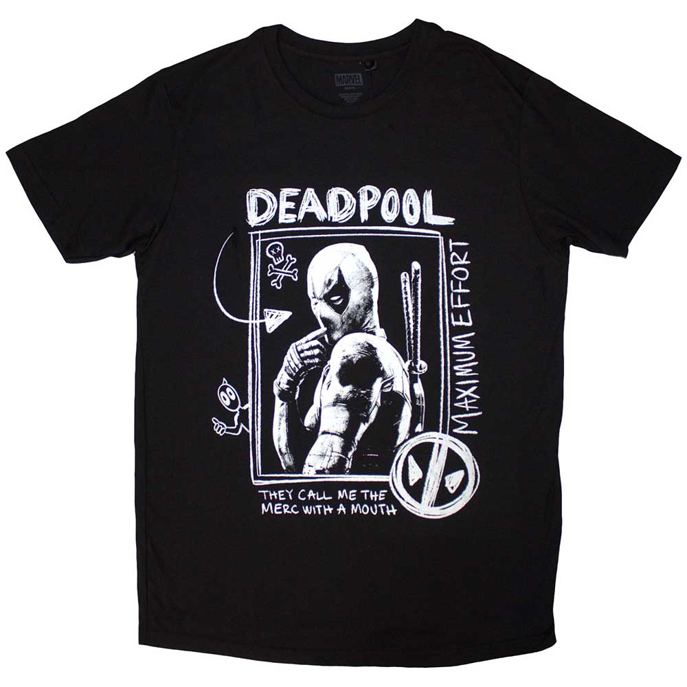 Comics - tshirt - Unisex - T-Shirts - Medium - Short Sleeves - Deadpoo