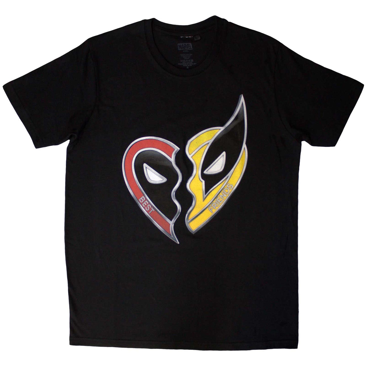 Comics - tshirt - Unisex - Short Sleeves - Deadpool Best Frien - Large