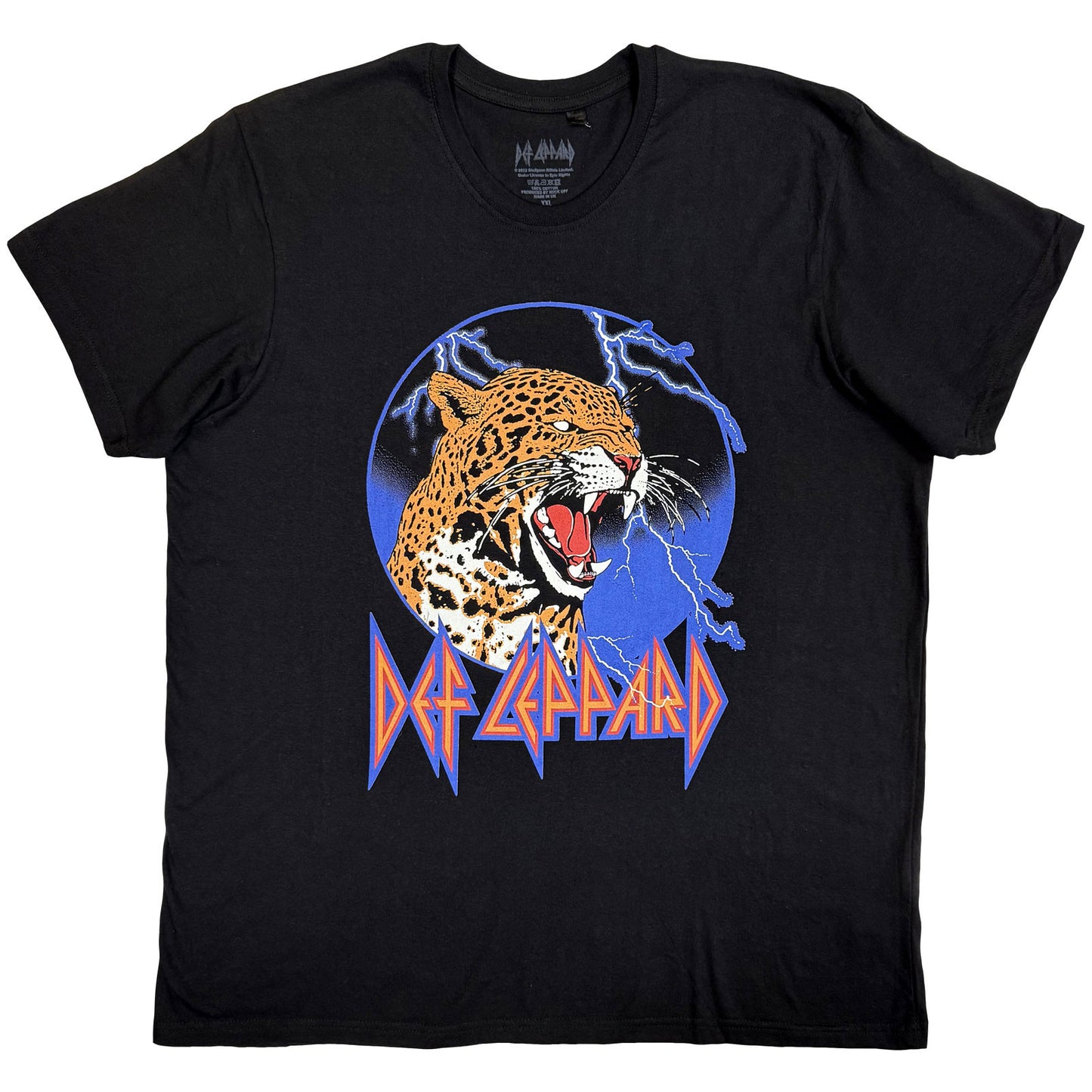 Def Leppard - tshirt - Unisex - Short Sleeves - X-Large