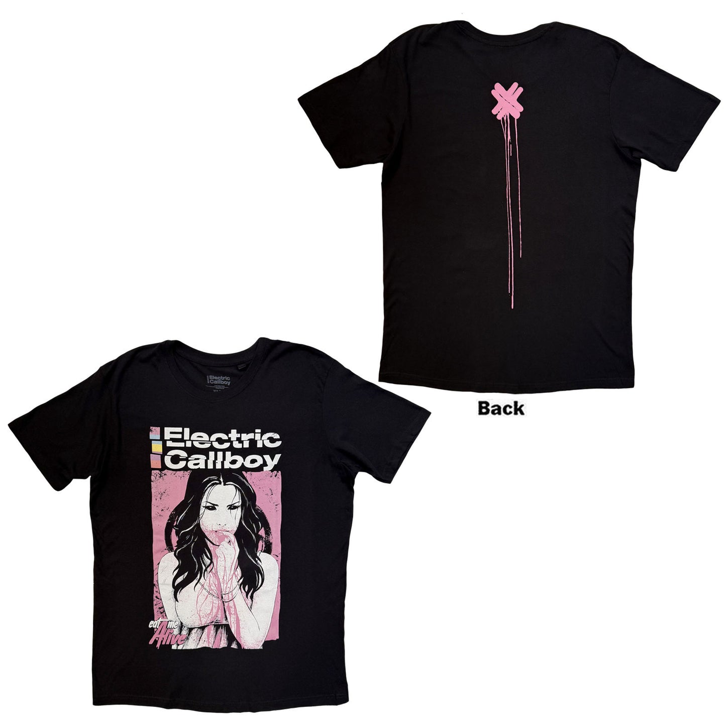 Electric Callboy - tshirt - Unisex - Short Sleeves - Eat Me Al - Large