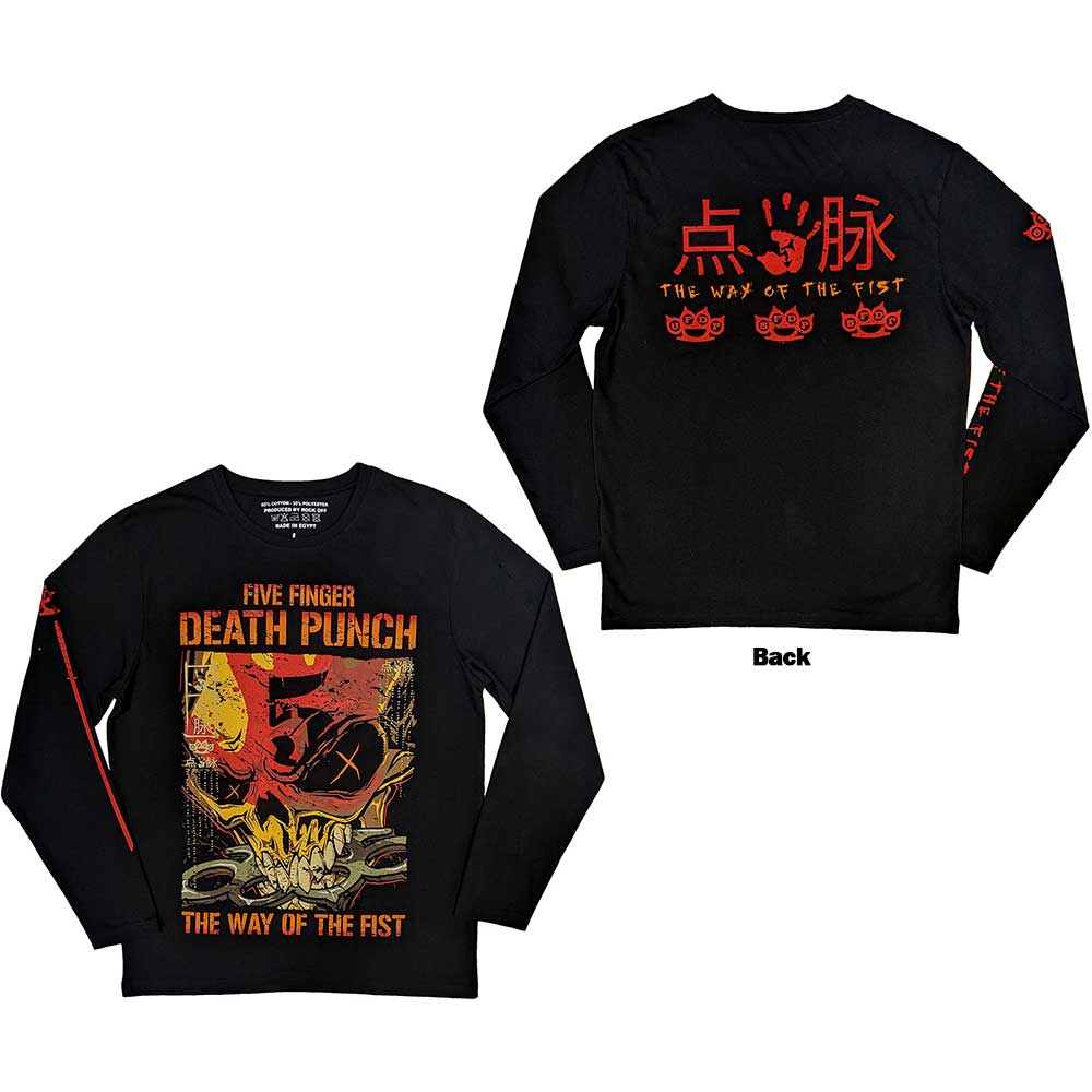 Five Finger Death Pu - tshirt - Unisex - Long Sleeves - The - X-Large