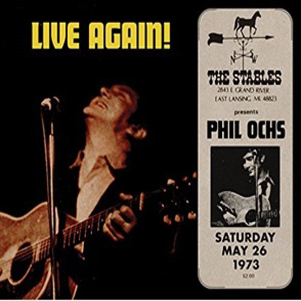 PHIL OCHS - LIVE AGAIN - CD
