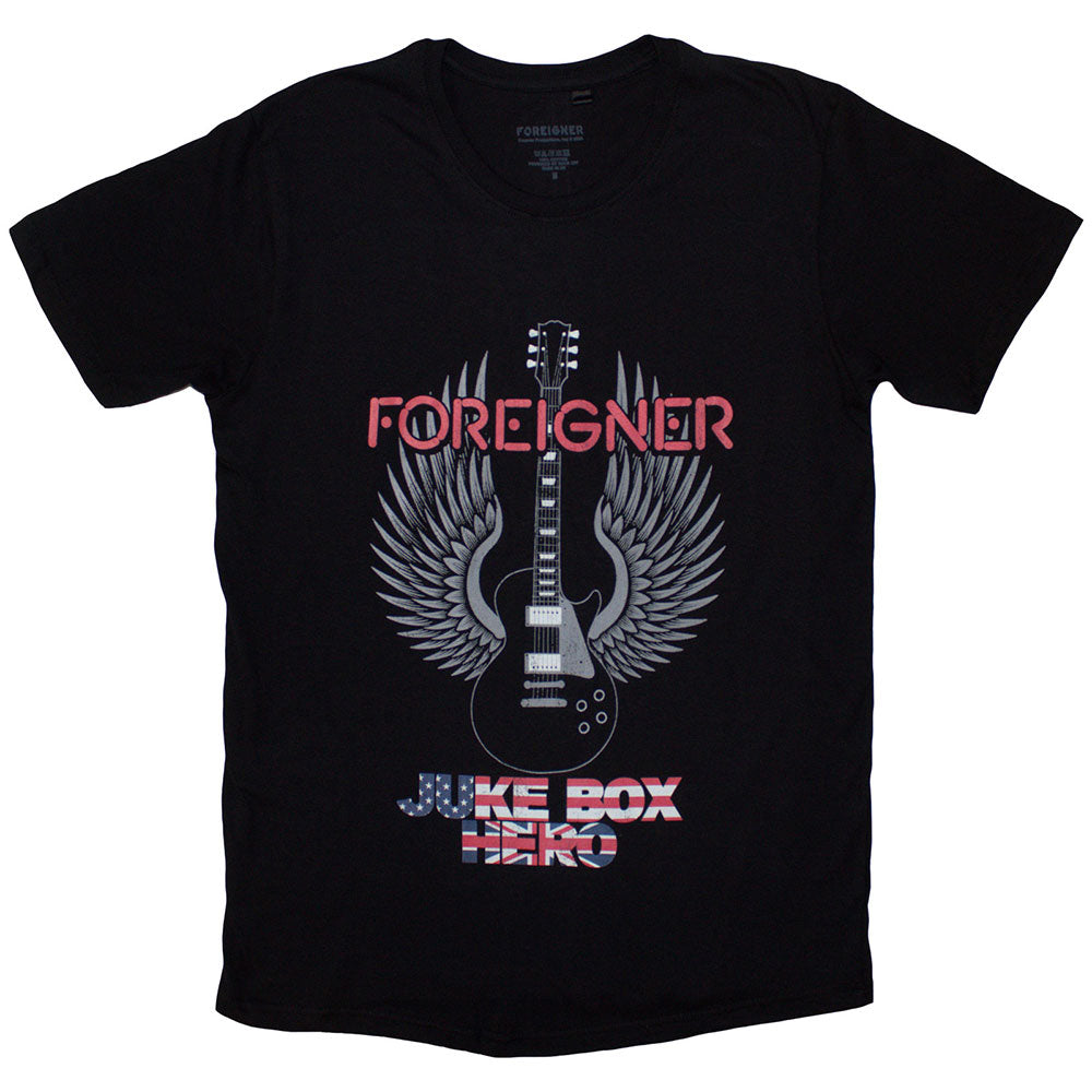 Foreigner - tshirt - Unisex - T-Shirts - Large - Short Sleeves - Juke