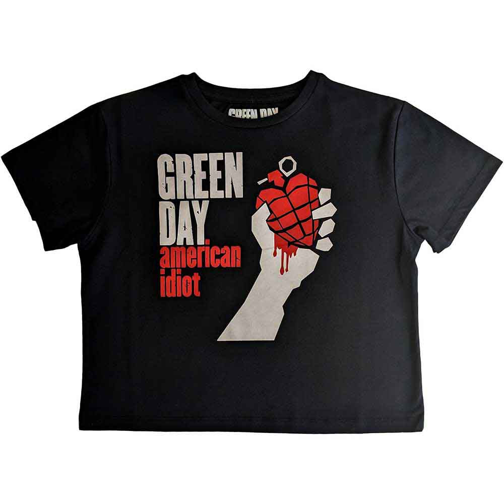 Green Day - tshirt - Ladies - Short Sleeves - American Idiot - Small