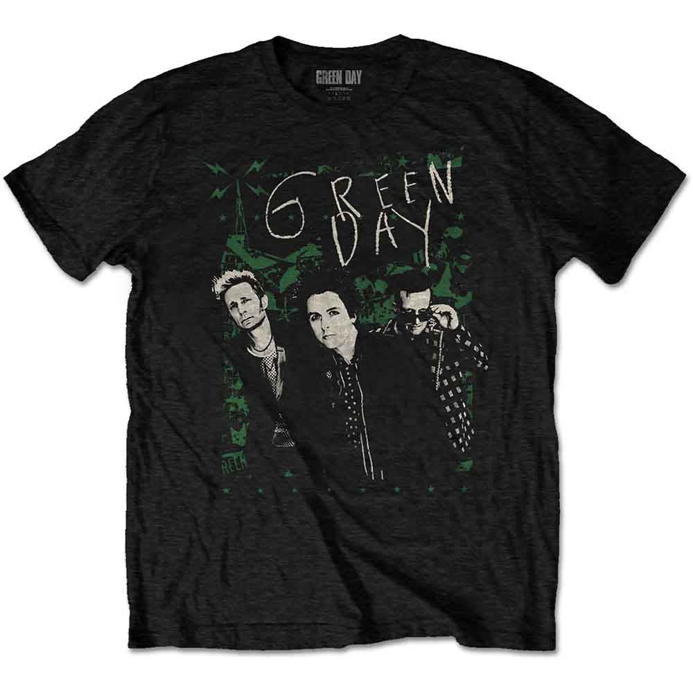 Green Day - tshirt - Unisex - Short Sleeves - Small