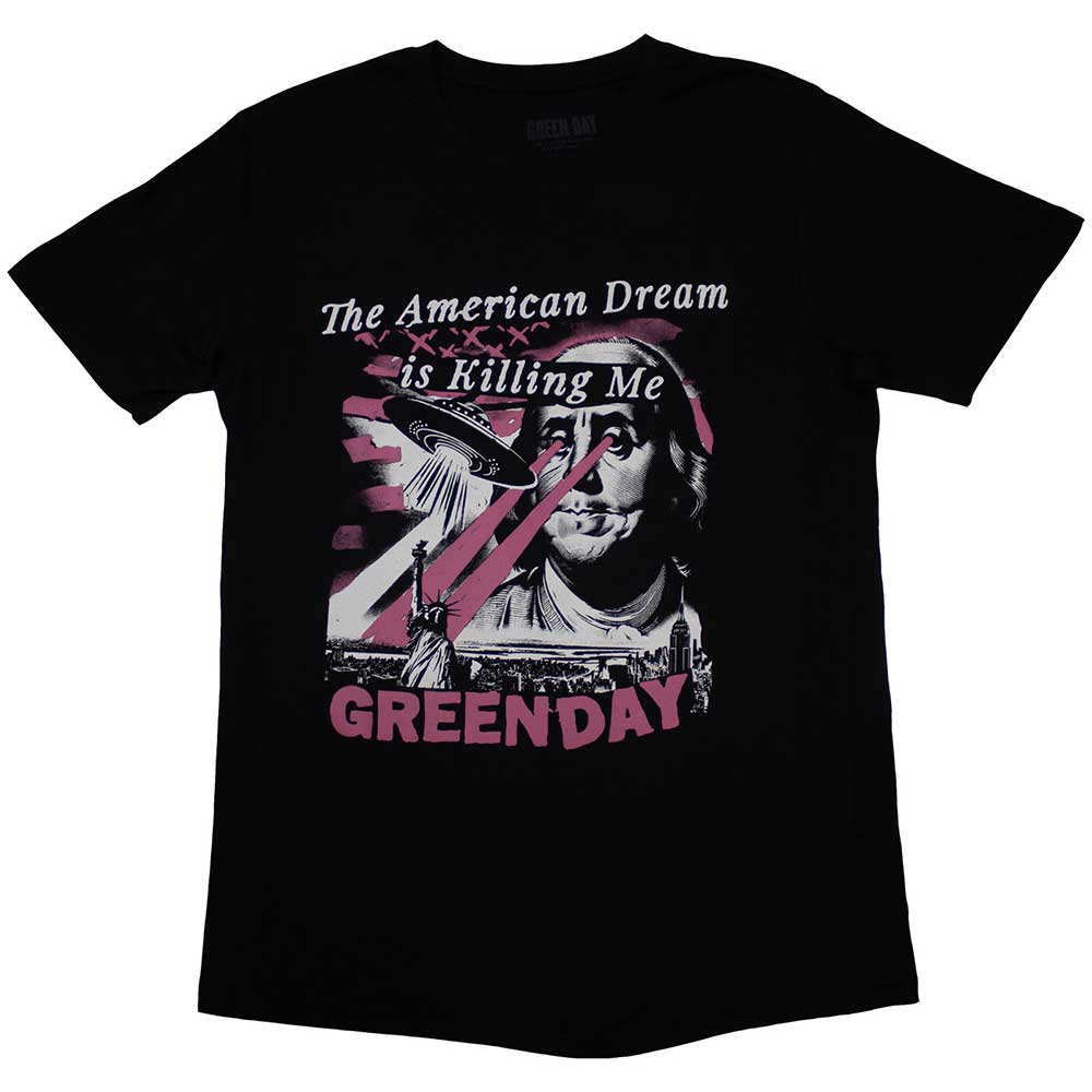 Green Day - tshirt - Unisex - Short Sleeves - American Drea - XX-Large