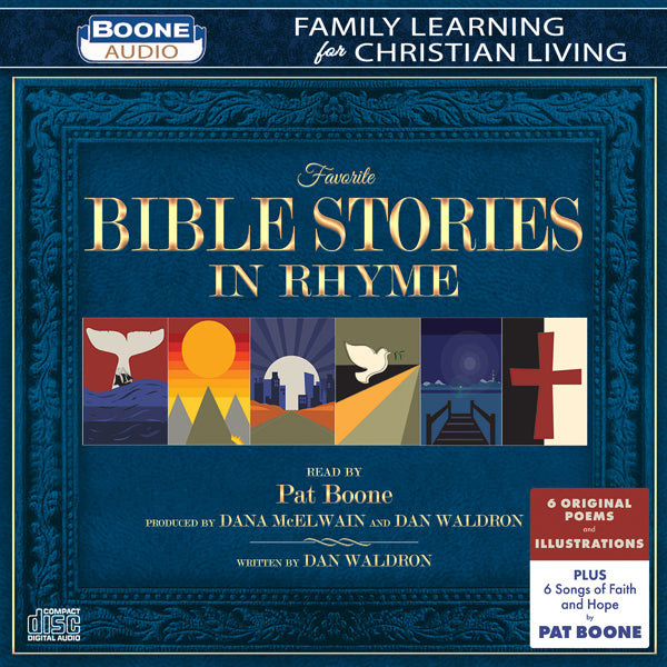 PAT BOONE & DAN WALD - FAVORITE BIBLE STORIES IN RHYME - CD