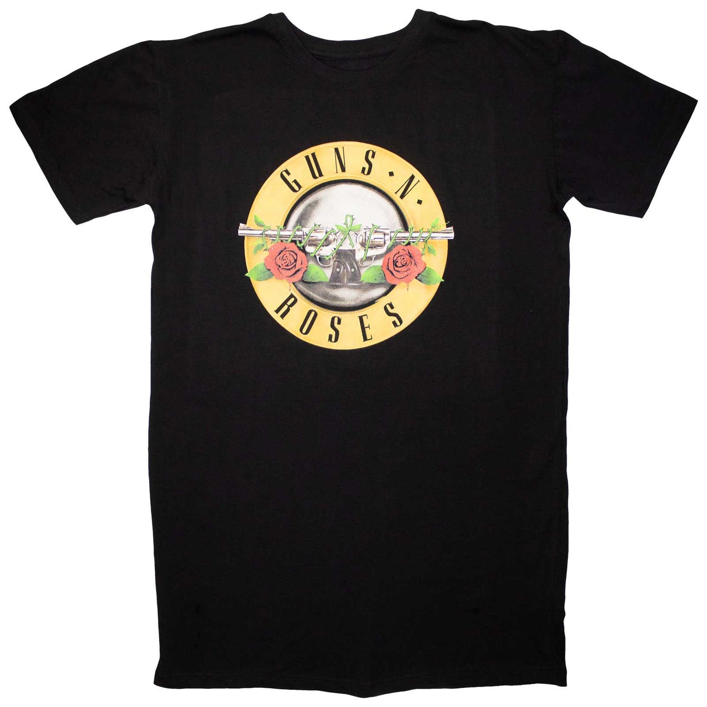 Guns N Roses - tshirt - Ladies - Short Sleeves - Classic Logo - Large