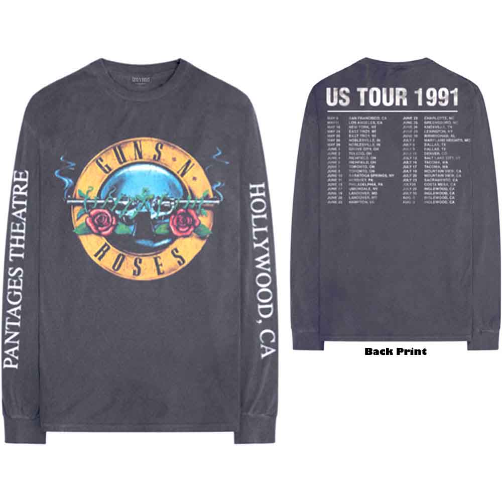 Guns N' Roses - tshirt - Unisex - Long Sleeves - Small