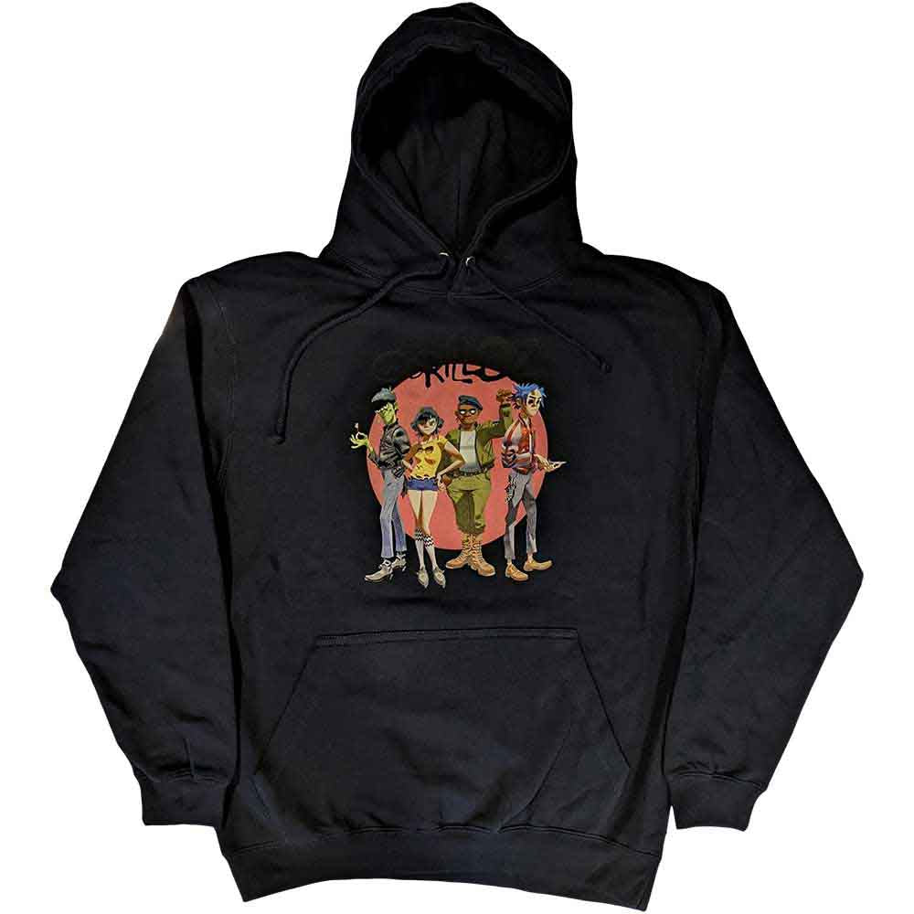 Gorillaz - hoodies - Unisex - XX-Large - Long Sleeves