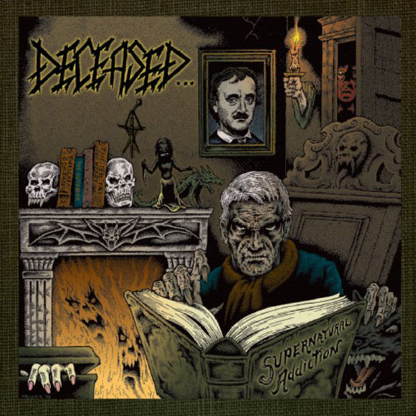 DECEASED - SUPERNATUAL ADDICTION (BLACK VINYL W/ POSTER) - Vinyl Recor