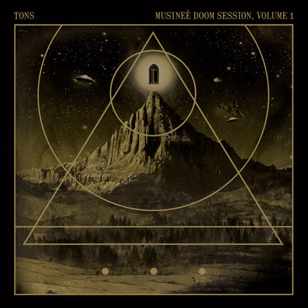 TONS - MUSINE? DOOM SESSION, VOL 1 (2022 REMASTERED)(GOLD VINYL) - LP -