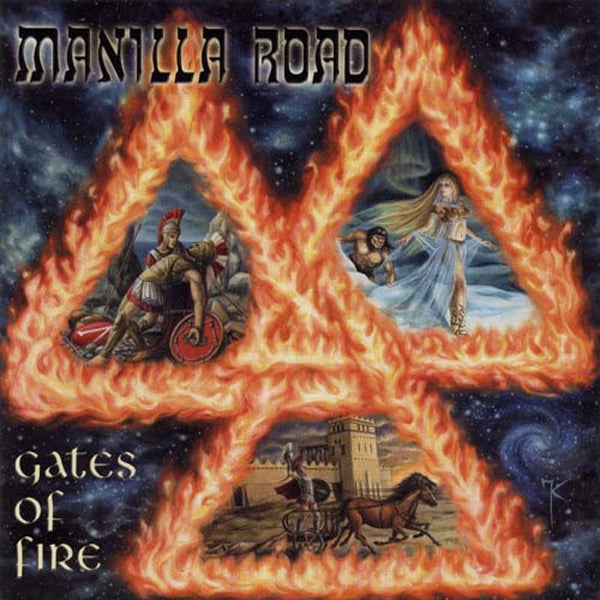 MANILLA ROAD - GATES OF FIRE - Vinyl Record DLP