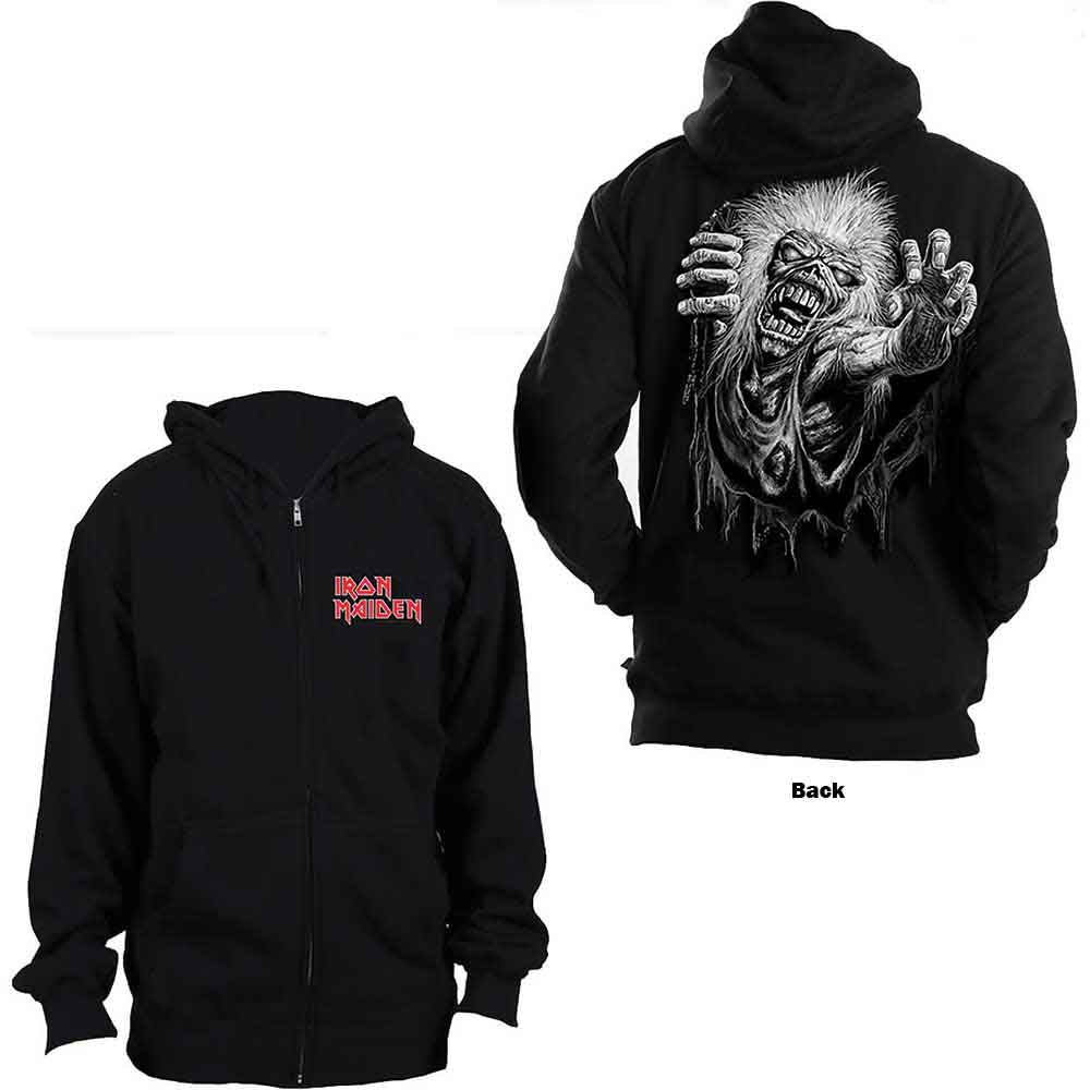 Iron Maiden - Unisex Zipped - New Hooded Tops