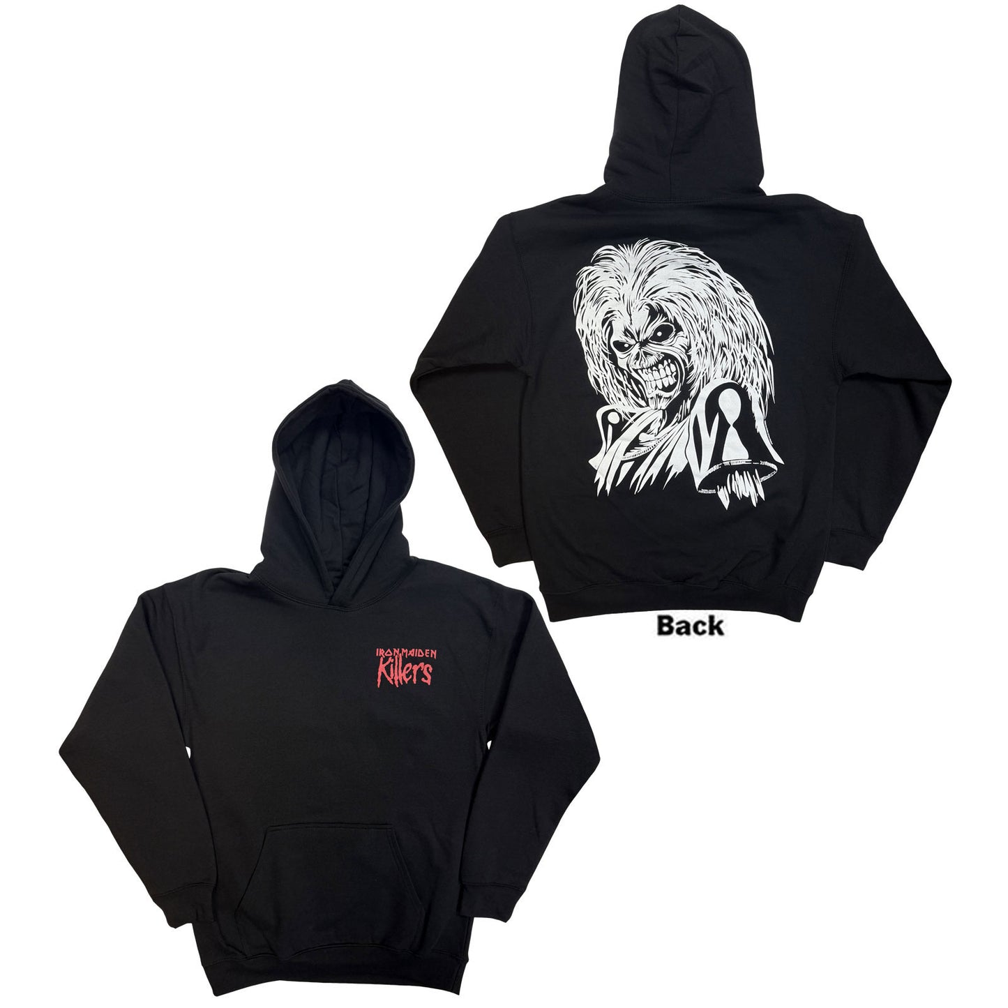 Iron Maiden - hoodies - Unisex - Long Sleeves - X-Large