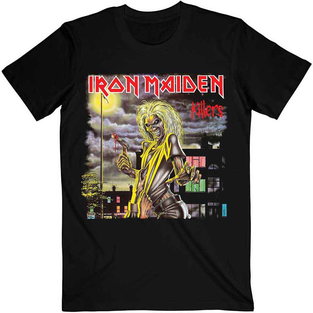 Iron Maiden - tshirt - Unisex - Short Sleeves - Medium