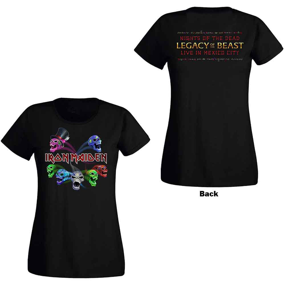 Iron Maiden - tshirt - Ladies - Short Sleeves - XX-Large