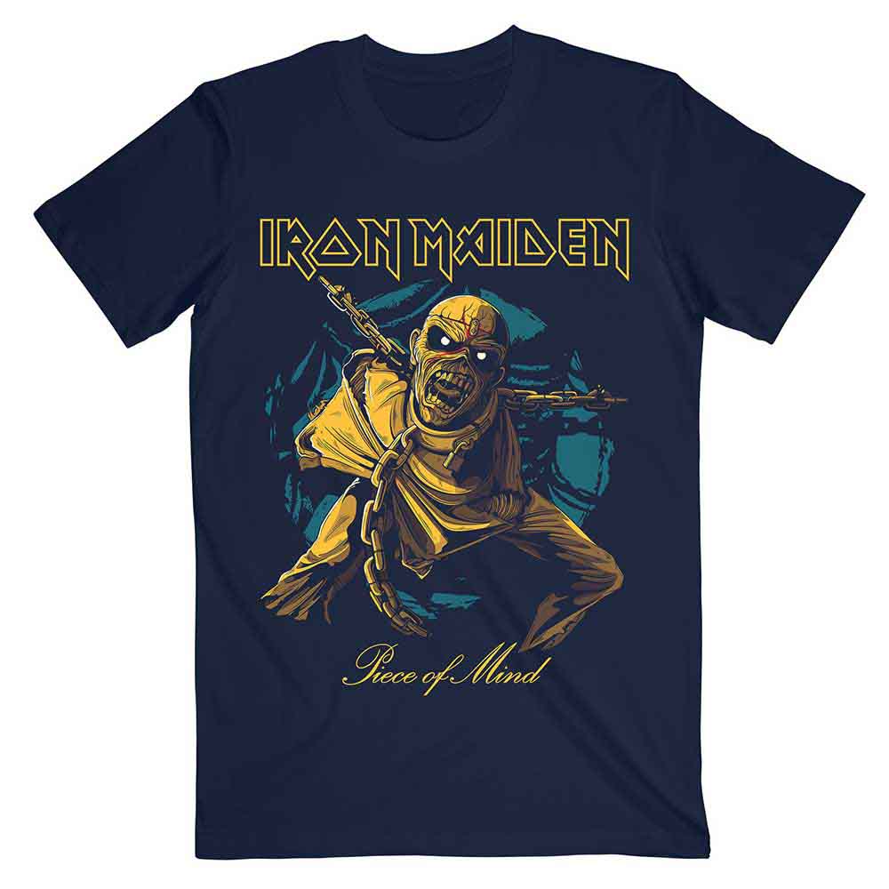 Iron Maiden - tshirt - Unisex - Short Sleeves - Large