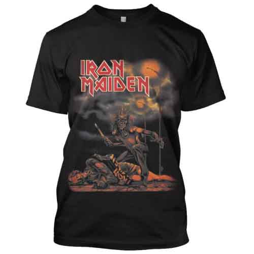 Iron Maiden - tshirt - Unisex - Short Sleeves - Medium
