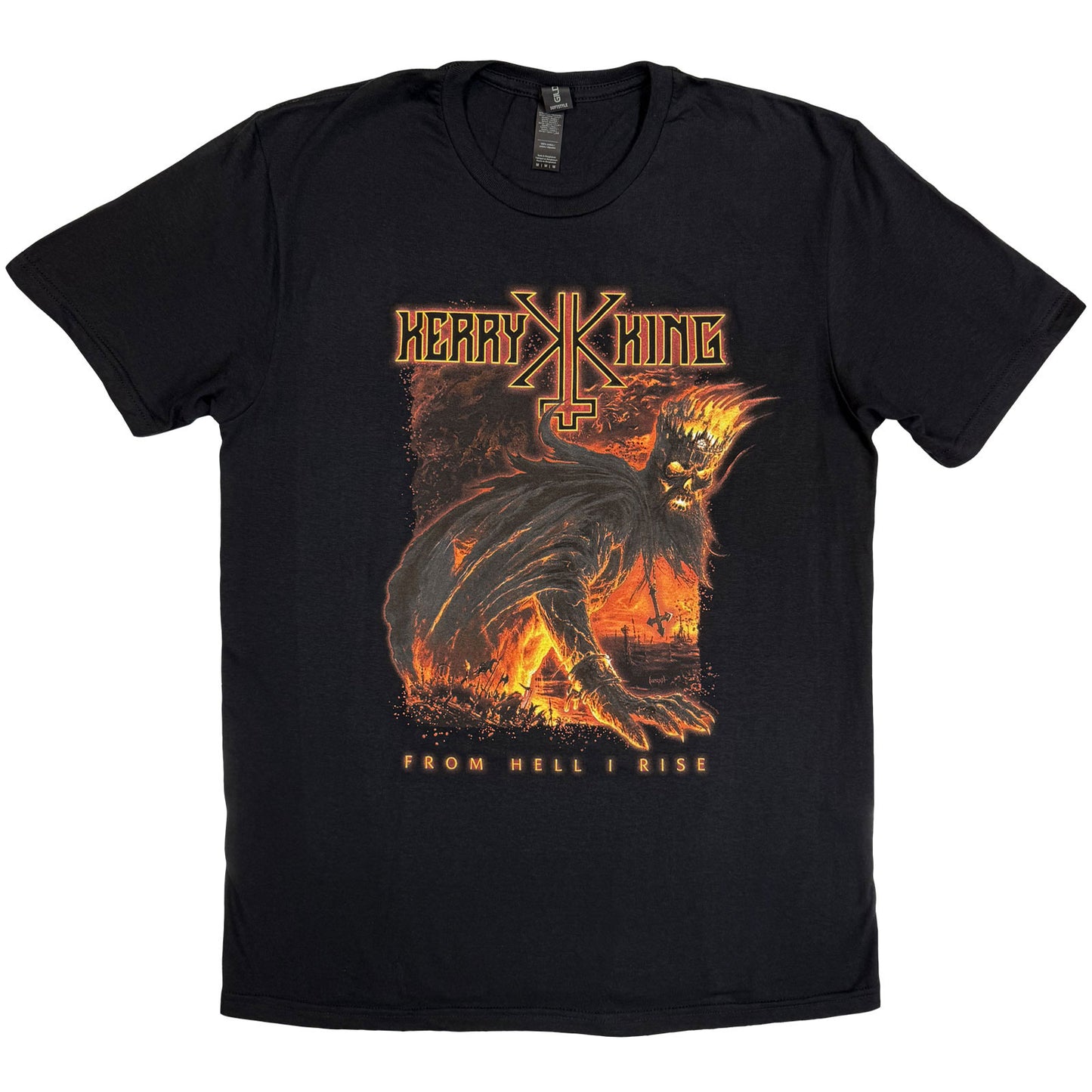 Kerry King - tshirt - Unisex - Short Sleeves - From Hell I Ri - Medium