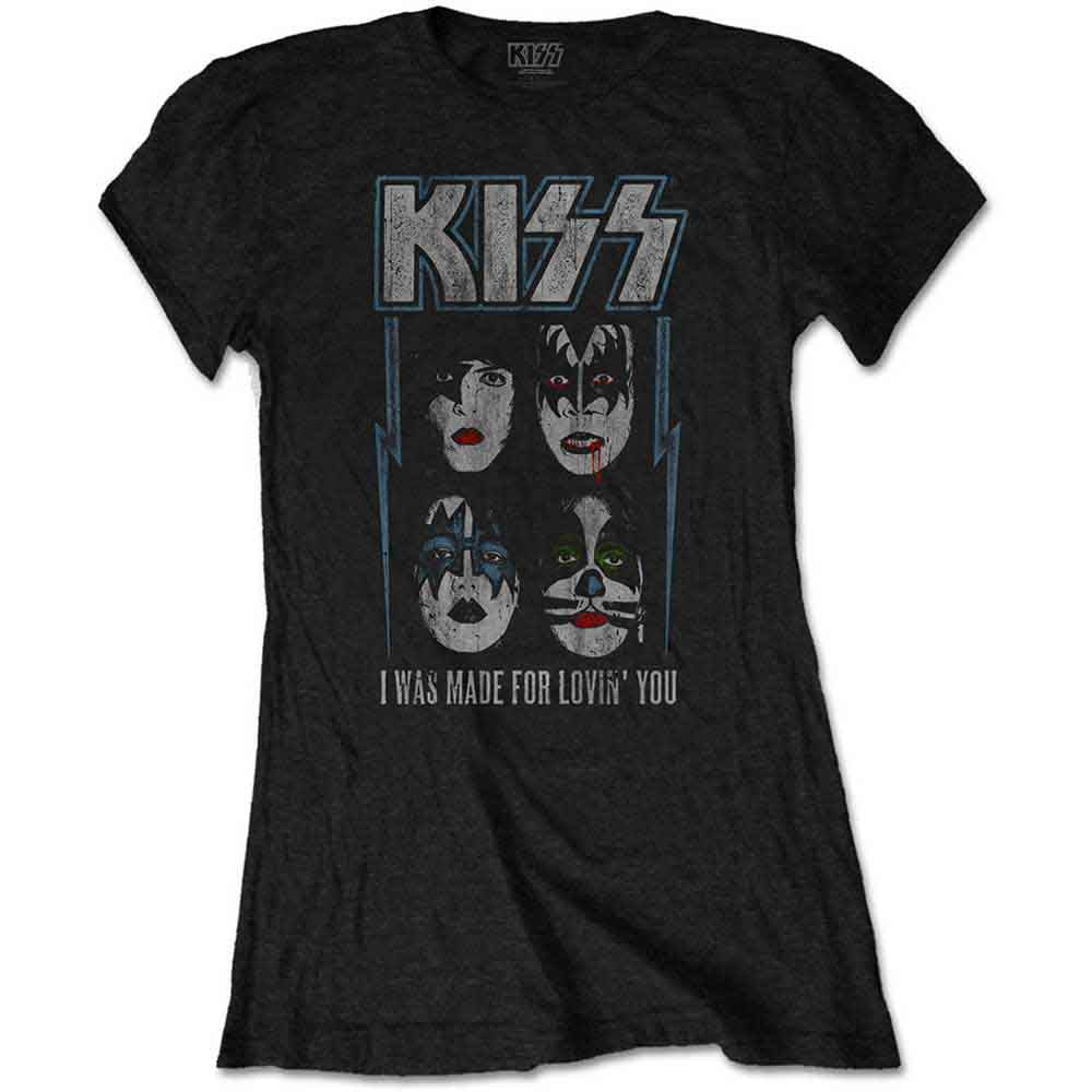 KISS - tshirt - Ladies - Large - Short Sleeves