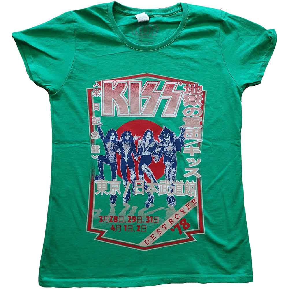 KISS - tshirt - Ladies - Short Sleeves - X-Small