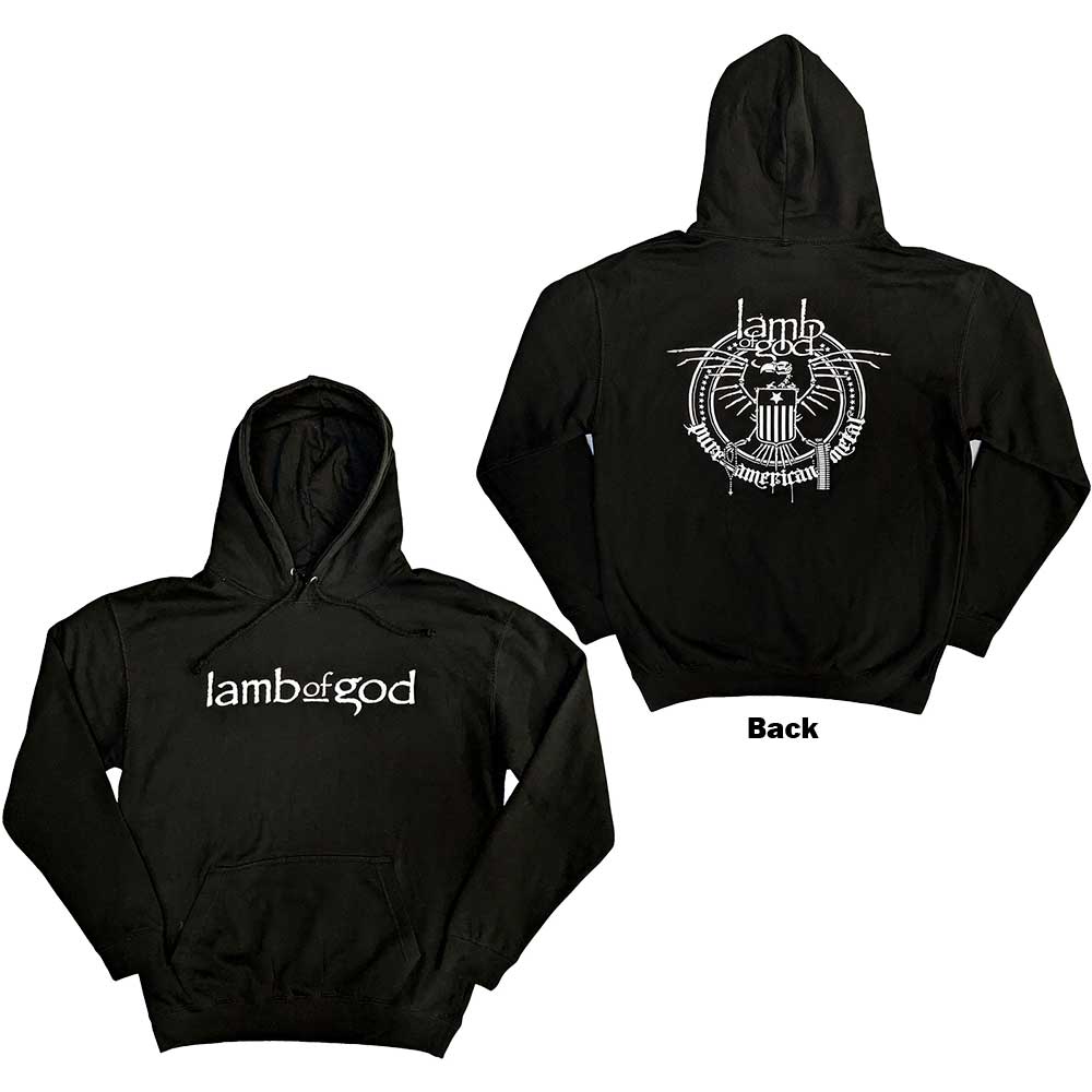 Lamb Of God - hoodies - Unisex - Long Sleeves - Skeleton Eagle - Small