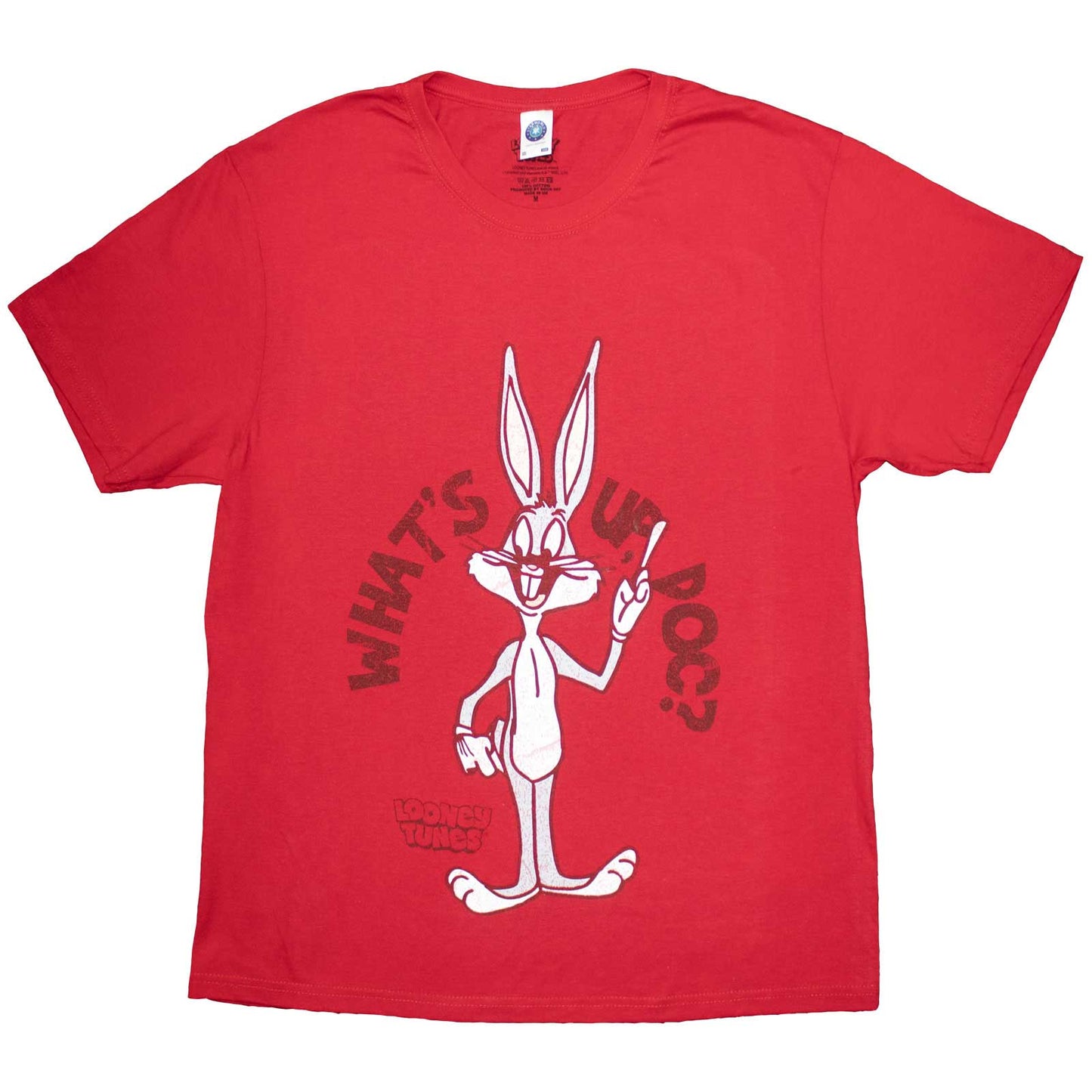 Looney Tunes - tshirt - Unisex - Short Sleeves - What's Up,D - X-Large