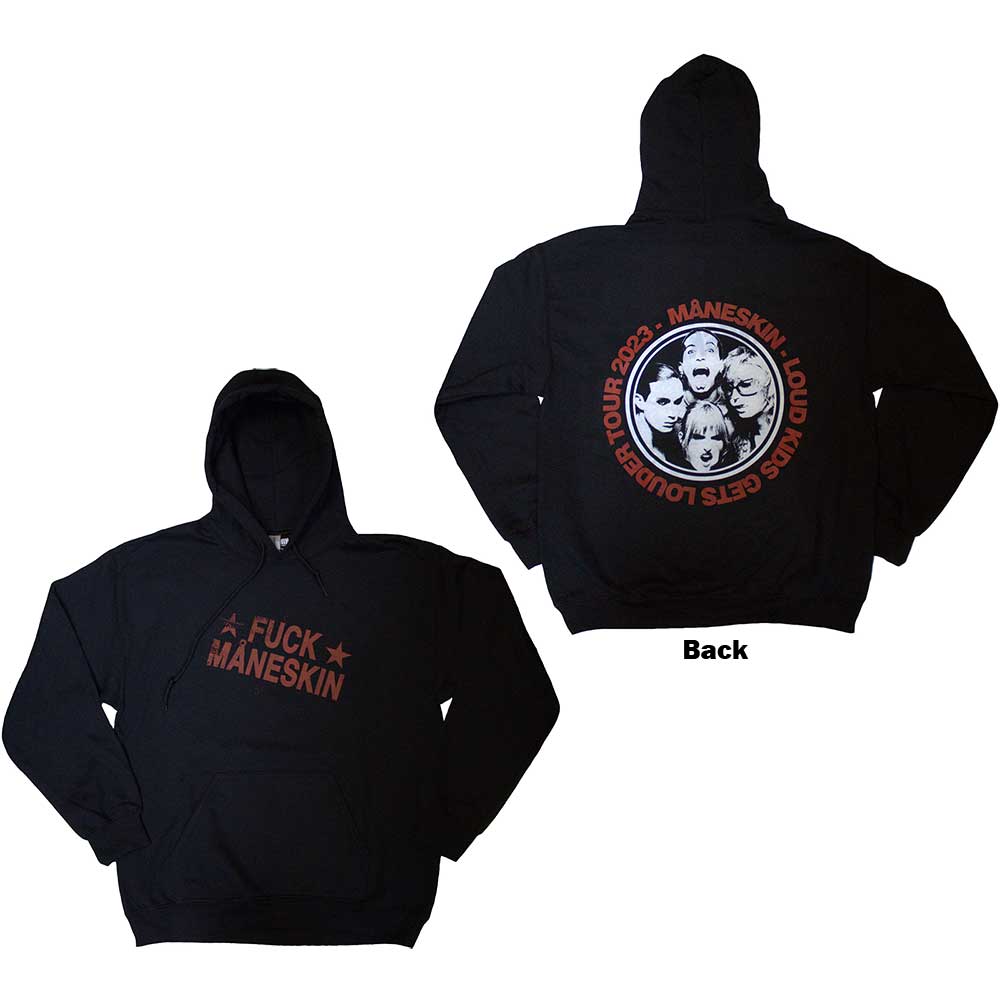 Maneskin - hoodies - Unisex - Long Sleeves - uck Maneskin - X-Large