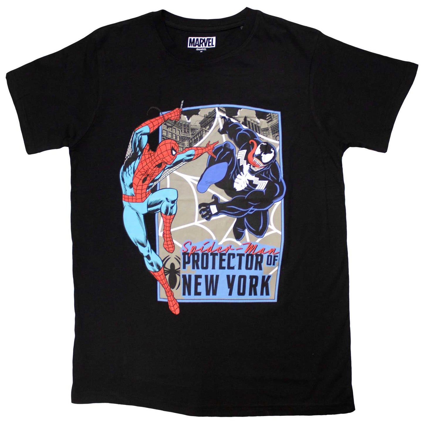 Comics - tshirt - Unisex - Short Sleeves - Protector Of New Yo - Small
