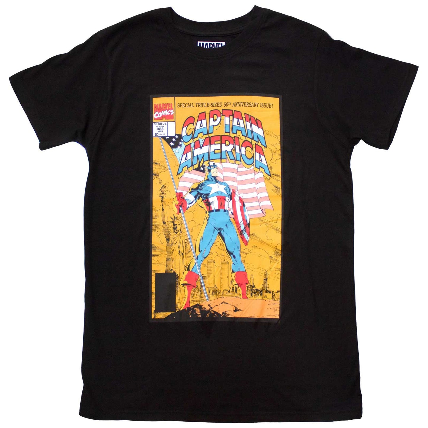 Comics - tshirt - Unisex - Short Sleeves - Captain America - XX-Large