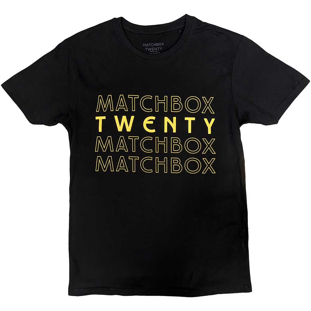Matchbox Twenty - tshirt - Unisex - Short Sleeves - Ditto - Medium