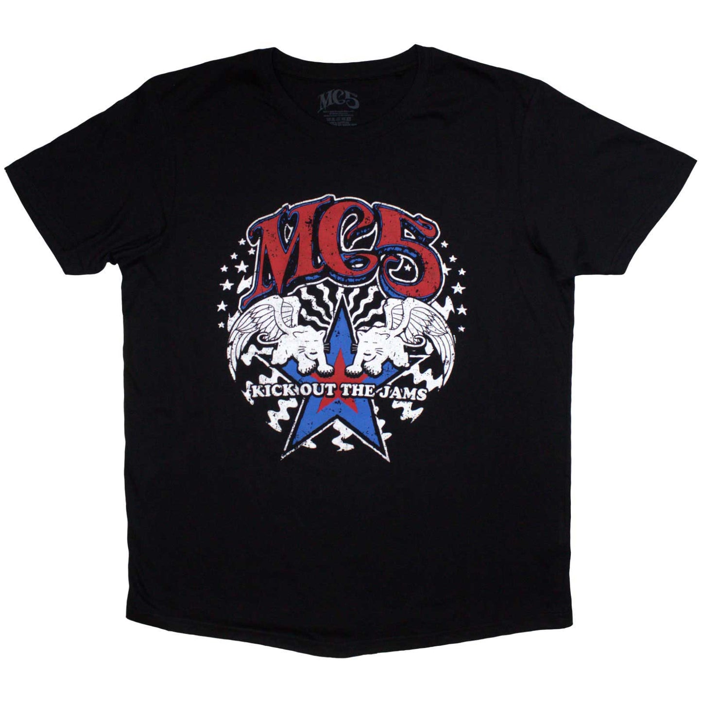 MC5 - tshirt - Unisex - Short Sleeves - Star - Medium