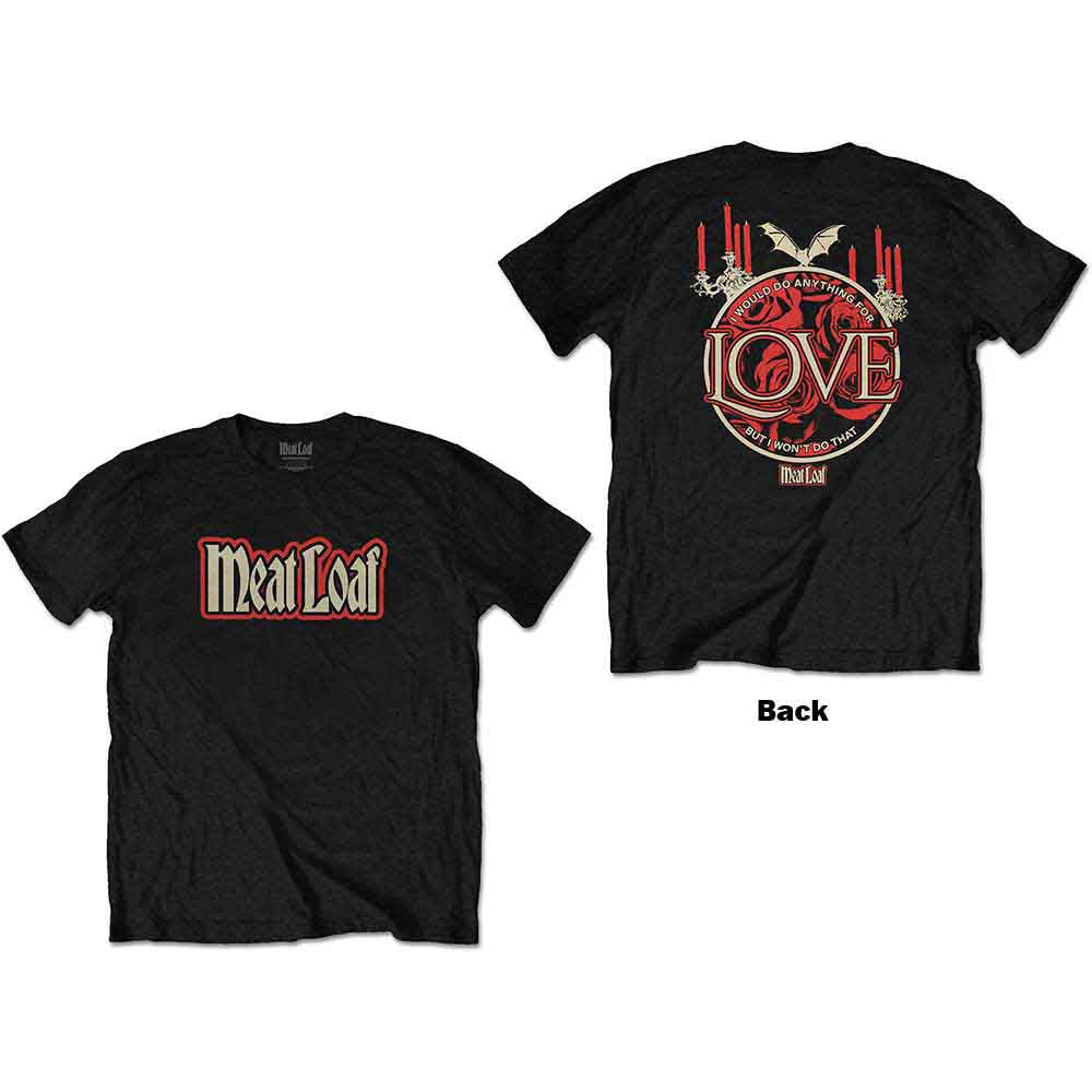 Meat Loaf - tshirt - Unisex - Short Sleeves - X-Large