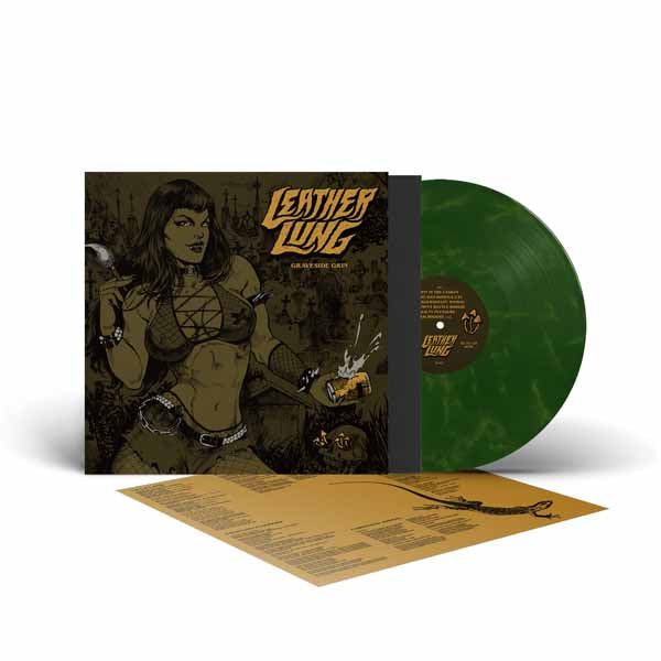LEATHER LUNG - GRAVESIDE GRIN (GREEN VINYL) - Vinyl Record