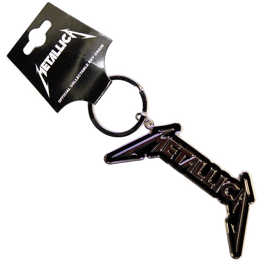 Metallica - Keychain: - keyrings - Logo - One Size