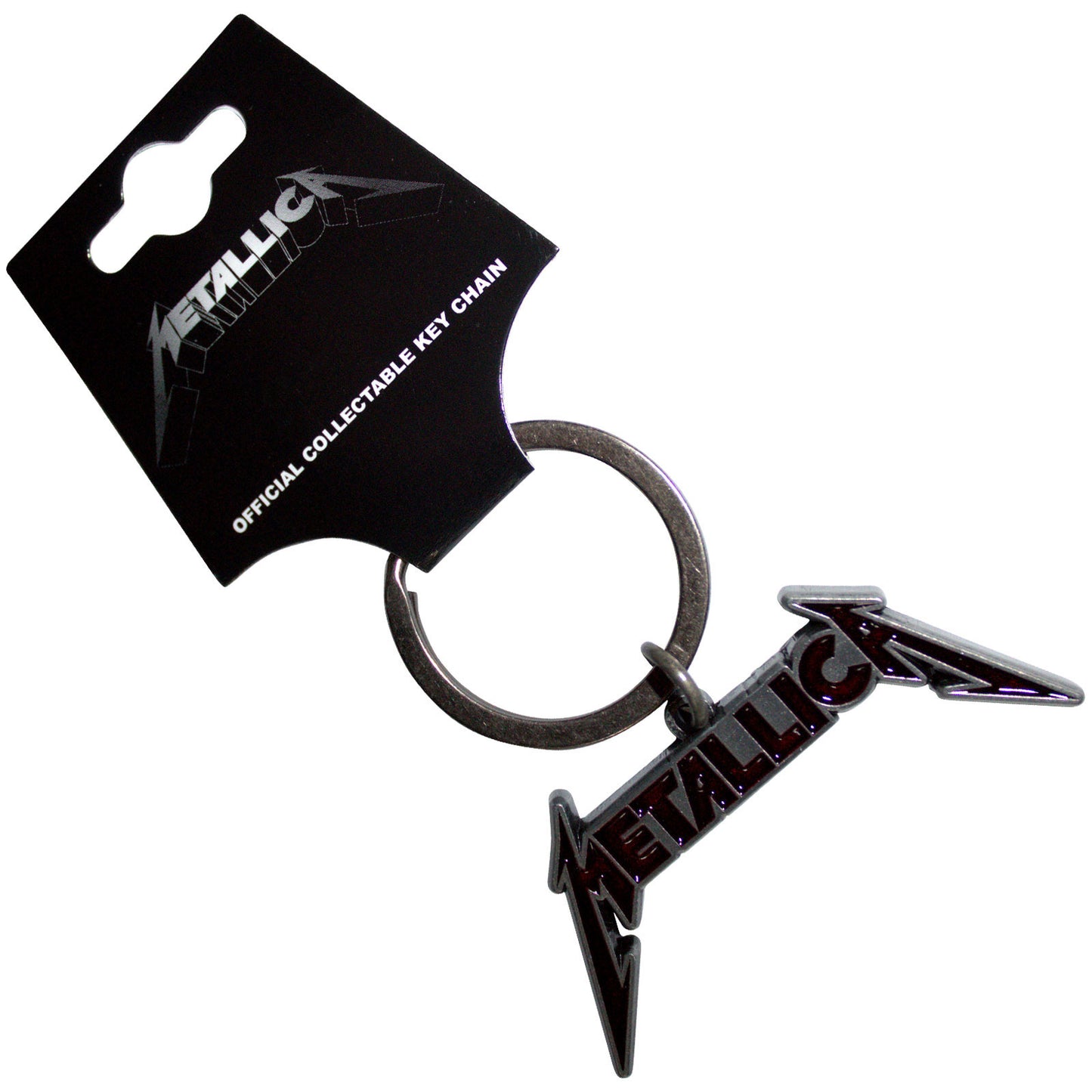 Metallica - Keychain: Deep Red Logo - keyrings - One Size